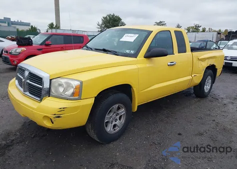 2006 Dodge Dakota Slt z USA, uszkodzony, nr VIN 1D7HW42J86S664810